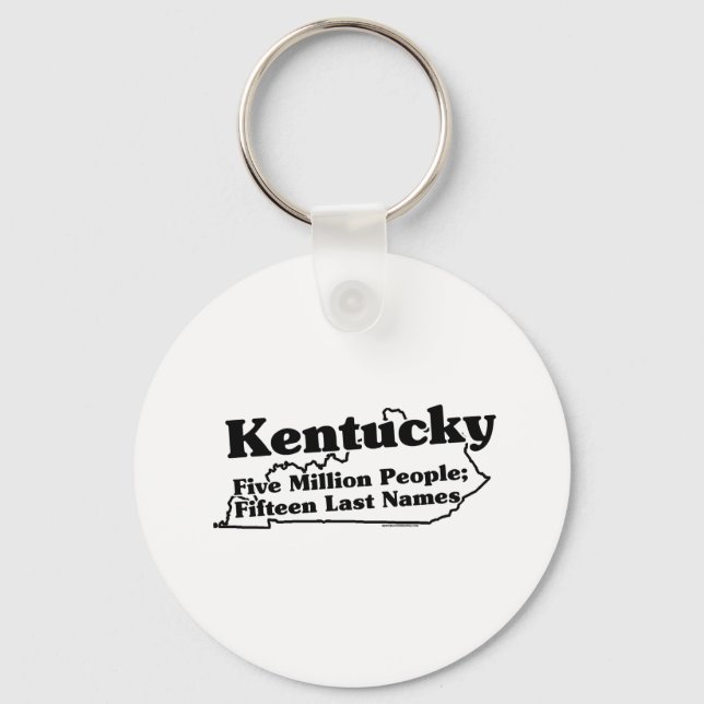 Kentucky State Slogan Keychain (Front)