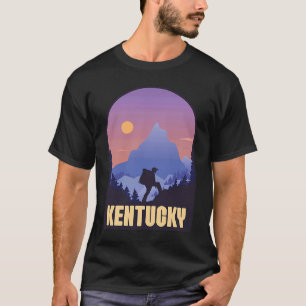 Kentucky State USA Hiking Trip Souvenir T-Shirt