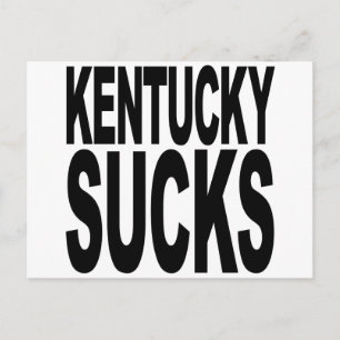 Kentucky Sucks Postcard