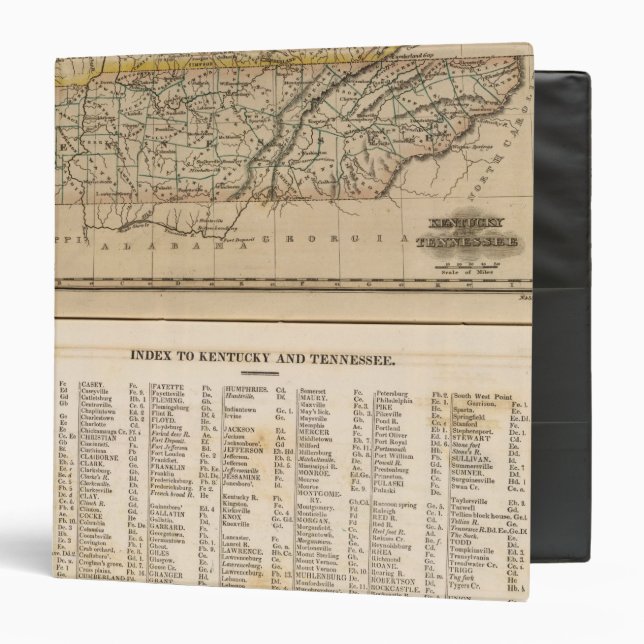 Kentucky, Tennessee 2 Binder (Front/Inside)