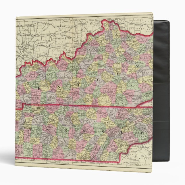 Kentucky, Tennessee 3 Binder (Front/Inside)