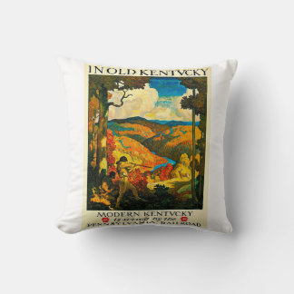 KENTUCKY THROW PILLOW