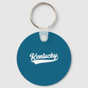 Kentucky - throwback design - classic keychain