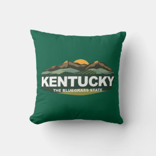 Kentucky United States of America Throw Pillow
