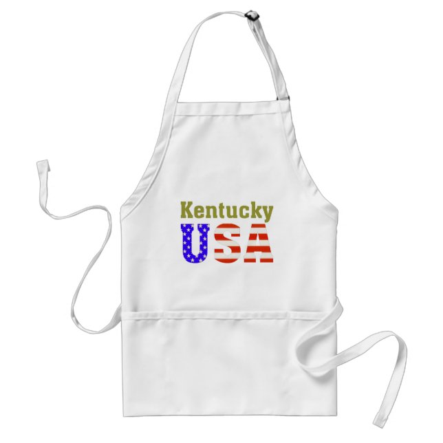 Kentucky USA! Standard Apron (Front)