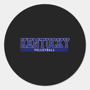 Kentucky Volleyball Classic Round Sticker