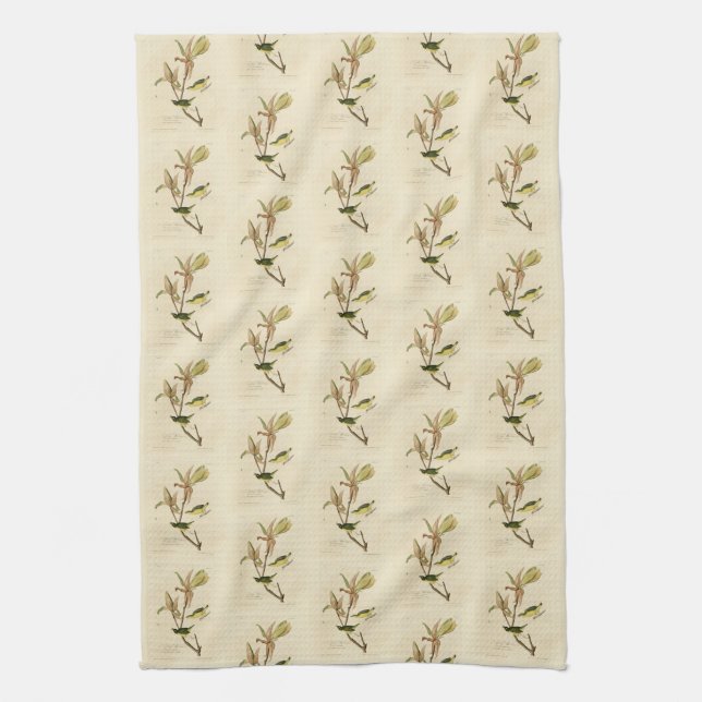 Kentucky Warbler from Audubon's Birds of America Kitchen Towel (Vertical)