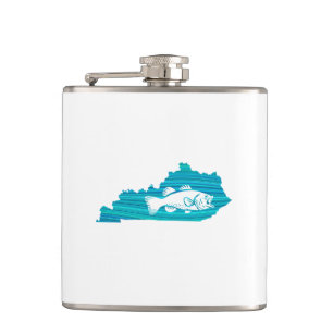 Kentucky Wave Fishing Hip Flask