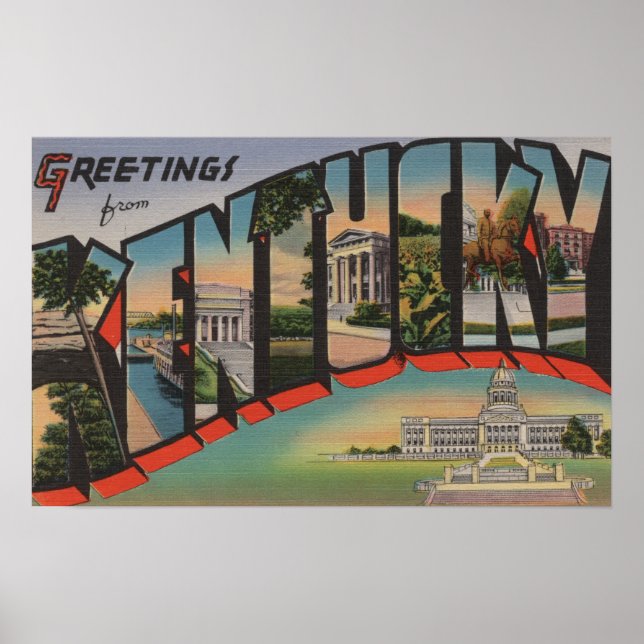 KentuckyLarge Letter ScenesKentucky Poster (Front)