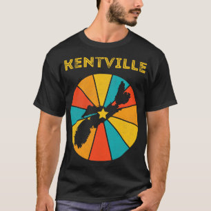 Kentville Nova Scotia Canada Vintage Distressed So T-Shirt