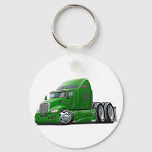 Kenworth 660 Green Truck Keychain