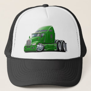 Kenworth 660 Green Truck Trucker Hat