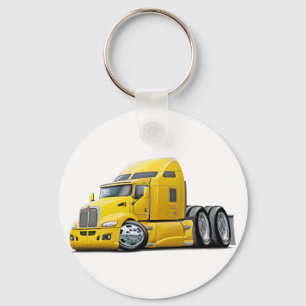 Kenworth 660 Yellow Truck Keychain