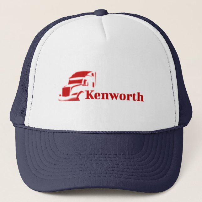 Kenworth truck hood trucker hat (Front)
