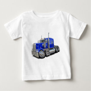 Kenworth w900 Blue Truck Baby T-Shirt