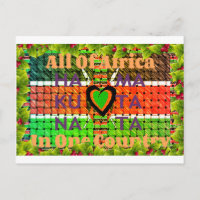 Kenya: All of Africa in One Country - Woven Flag 