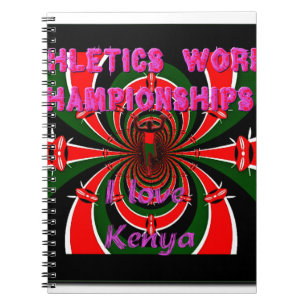 Kenya Athletics World Championships: Swirling Flag Notebook
