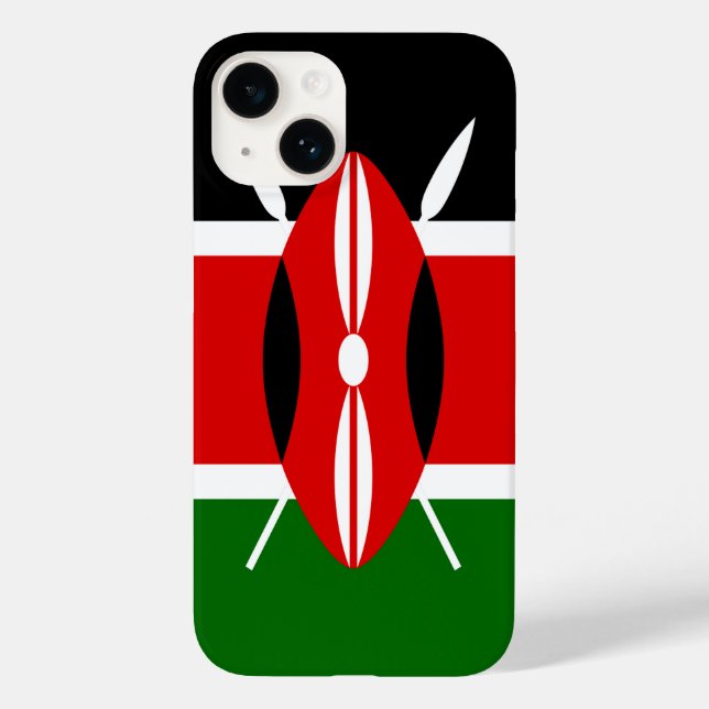 Kenya Case-Mate iPhone Case (Back)