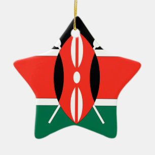 Kenya Ceramic Ornament