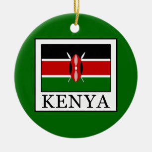 Kenya Ceramic Ornament