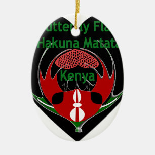 Kenya Ceramic Ornament