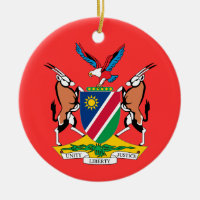 KENYA Coat of Arms Christmas Tree Ornaments