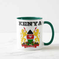 KENYA- Coat of Arms Mug