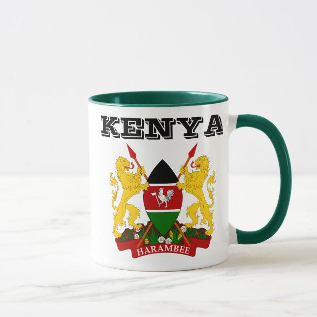 KENYA- Coat of Arms Mug (Right)