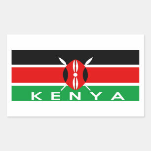 kenya country flag symbol name text sticker