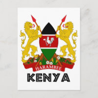 KENYA - emblem / flag / coat of arms / symbol