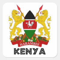 KENYA - emblem / flag / coat of arms / symbol