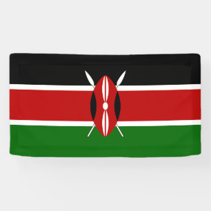 Kenya Flag Banner