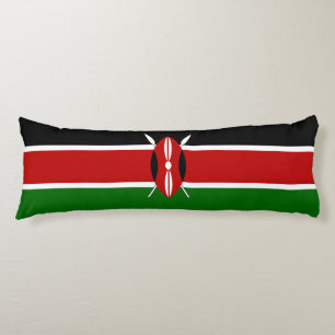 Kenya Flag Body Pillow