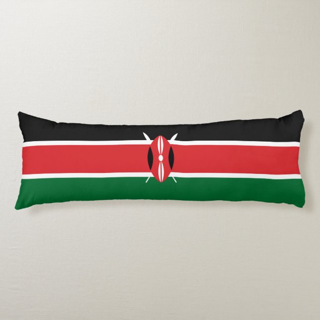 Kenya flag body pillow (Front)