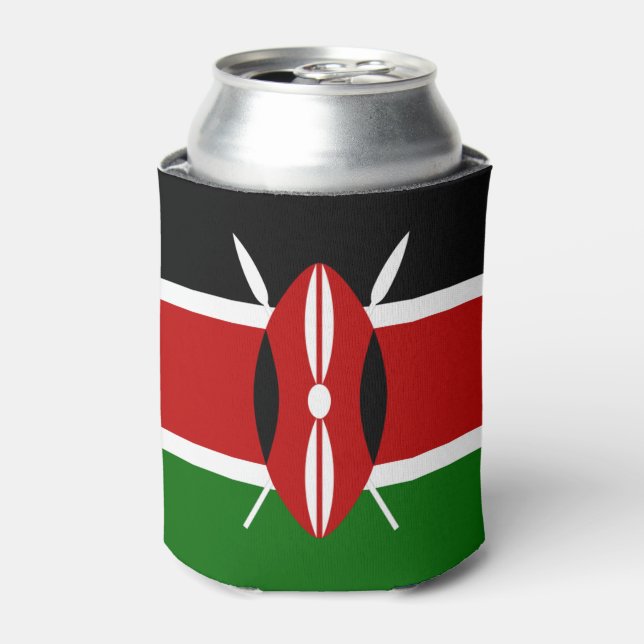 Kenya flag      can cooler (Can Front)