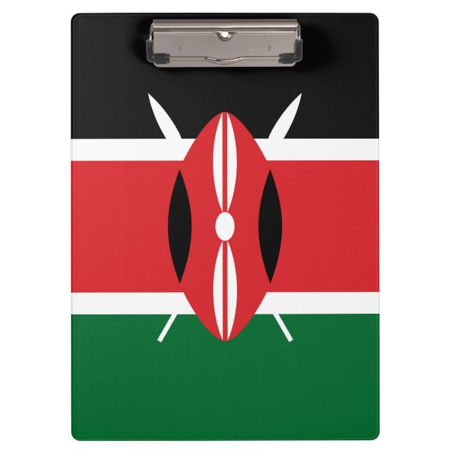 Kenya flag clipboard (Front)