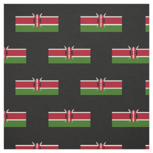Kenya Flag Fabric