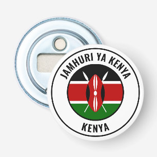 Kenya Flag Gorgeous Patriotic Bottle Opener