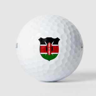 Kenya Flag Grand Patriotic Golf Balls