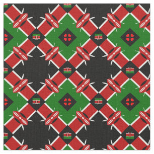 Kenya Flag & Kenya Trendy Fabric /fashion