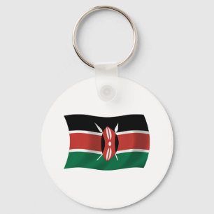 Kenya Flag Keychain