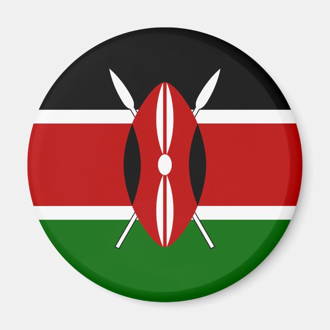 Kenya Flag Magnet (Front)