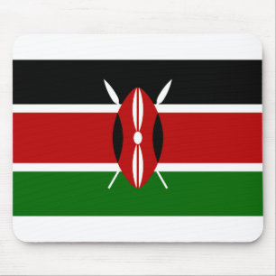 Kenya Flag Mouse Pad