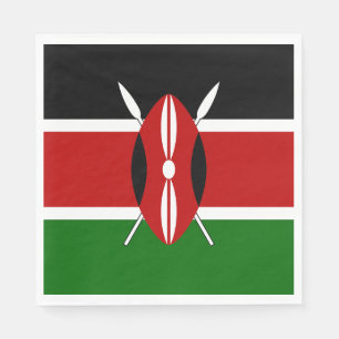 Kenya Flag Napkin