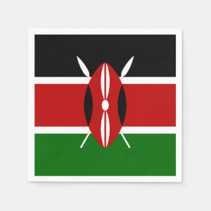 Kenya Flag Napkin