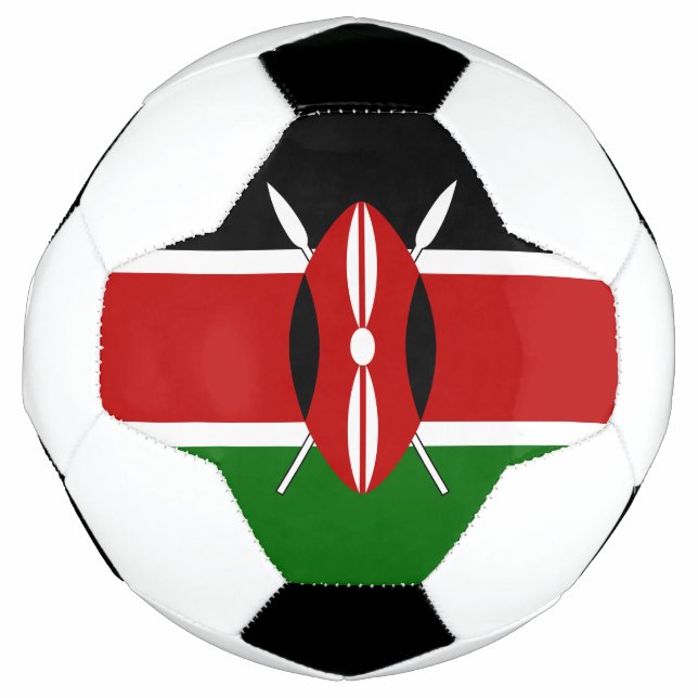 Kenya Flag Soccer Ball (Front)