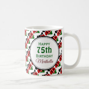 KENYA FLAG Stylish Customized Scripture Birthday Coffee Mug