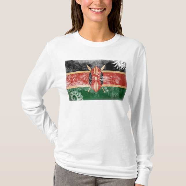 Kenya Flag T-Shirt (Front)