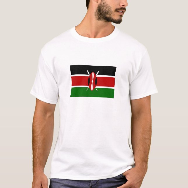 Kenya Flag T-Shirt (Front)