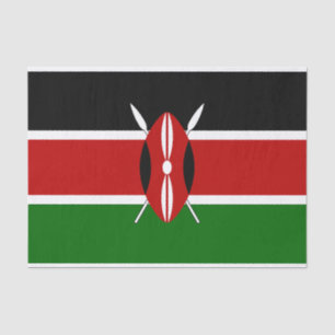 Kenya Flag Tissue Paper